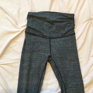 Lululemon Grey Footed Leggings Size 2